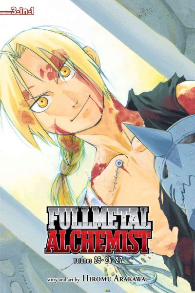 Fullmetal alchemist. Three in one, Vol. 25-26-27 / story and art by Hiromu Arakawa.