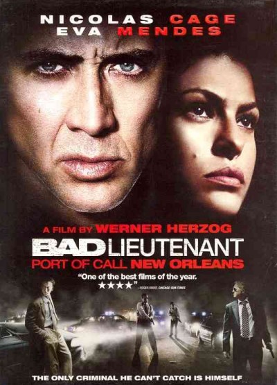 Bad Lieutentant / screenplay by William Finkelsein ; directed by Werner Herzog.