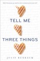 Tell me three things  Cover Image